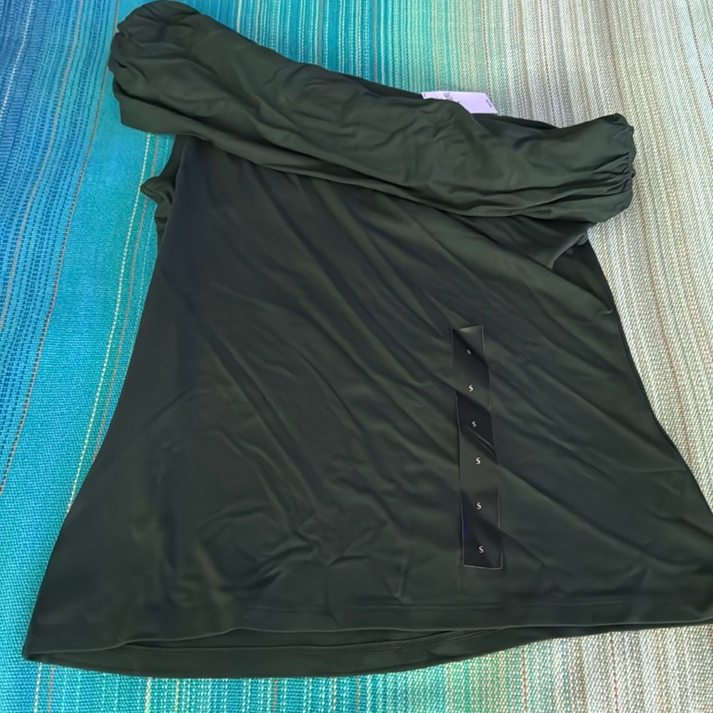 Banana Republic One Shoulder Top - Picture 3 of 4